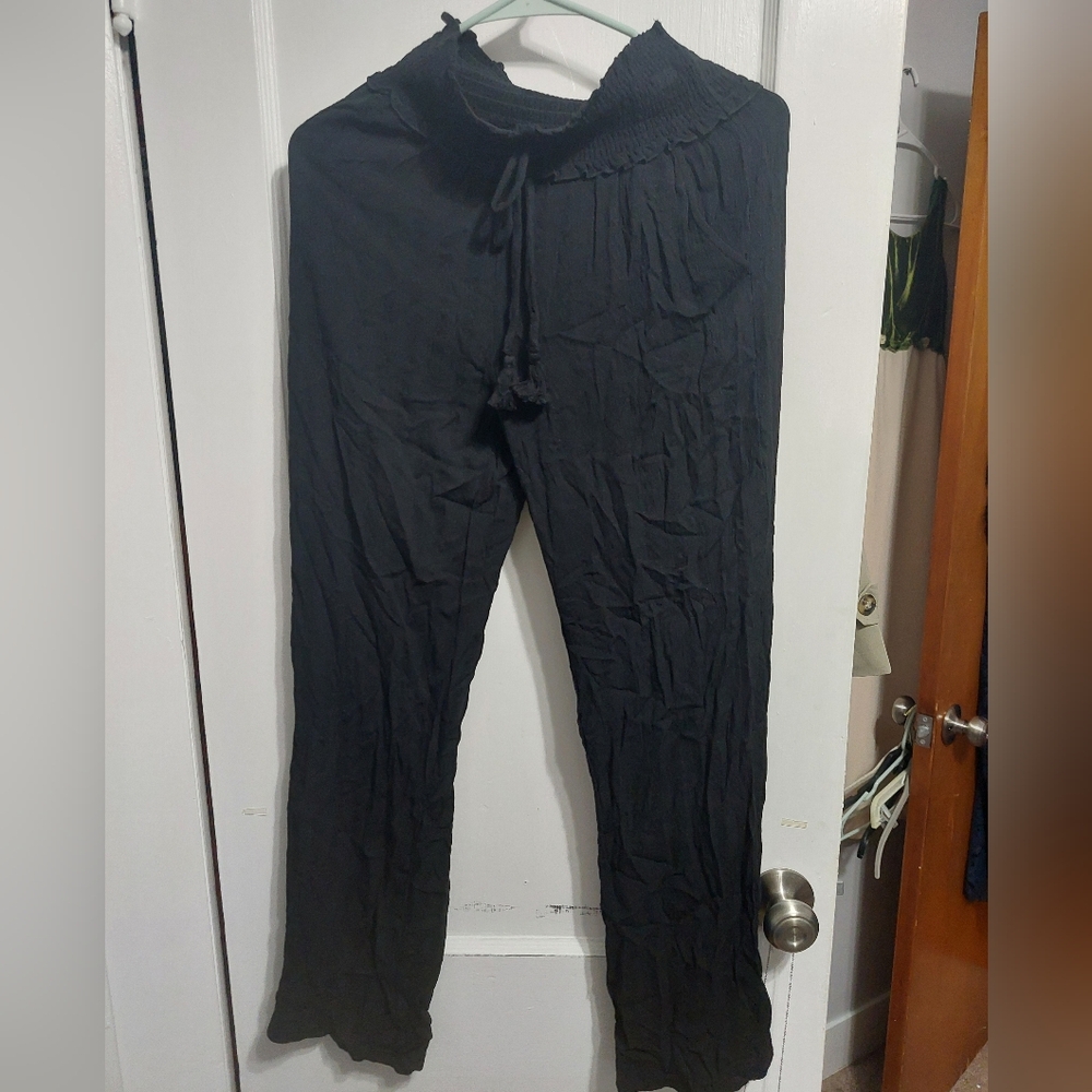 NWOT Kingston Gray Textured black‎ Pants XS